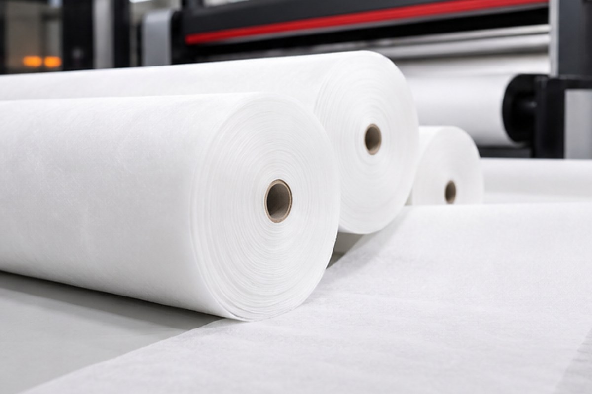 Falcon Geotex polypropylene staple fiber production support